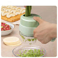 4 In 1 Electric Vegetable Cutter Set - Wireless Food Processor - Jake Cart