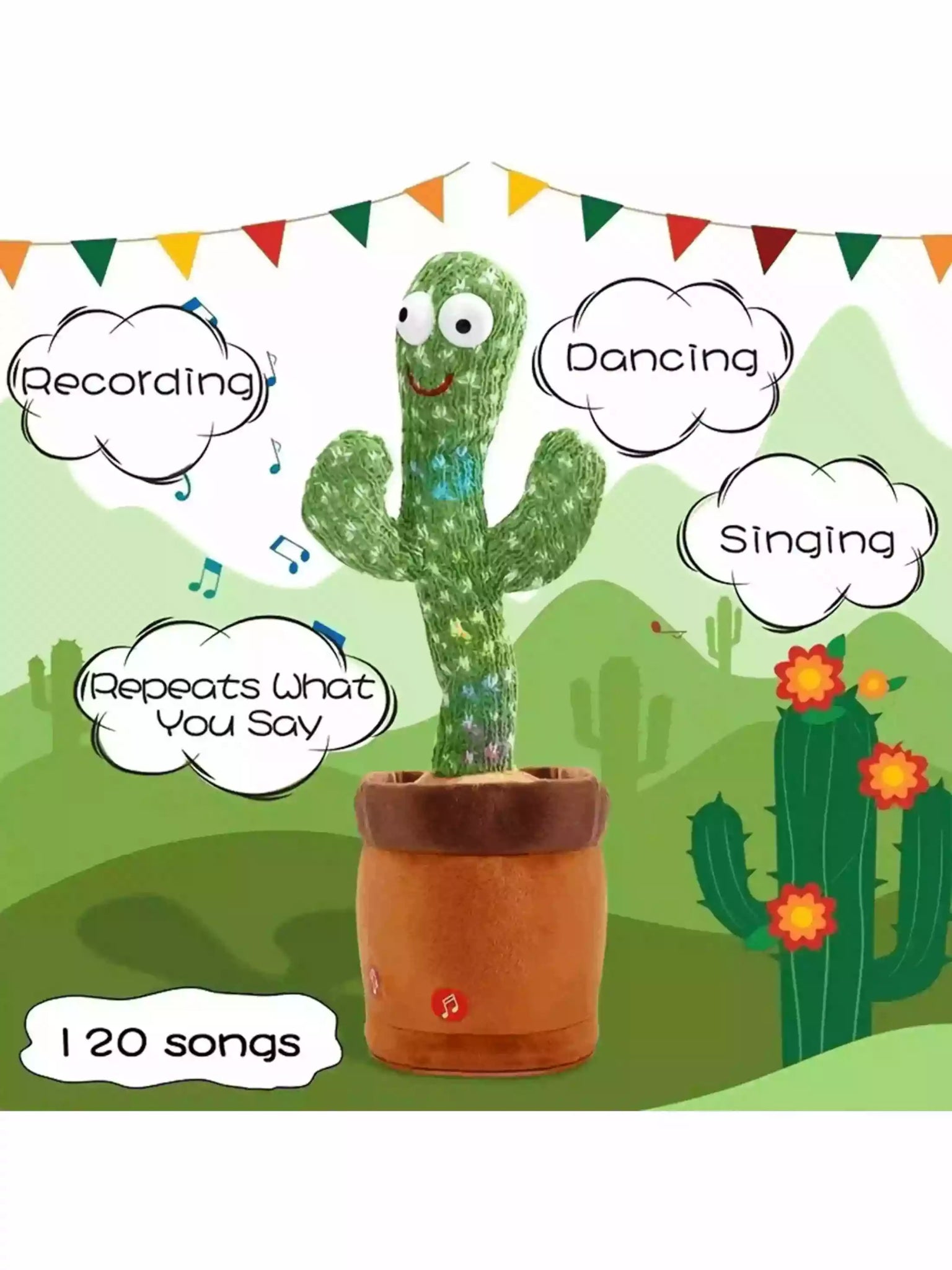 Dancing Cactus Toy - Jake Cart