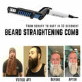 Men Quick Beard Straightener Multifunctional Electric Ionic Beard Straightening Hair Style Hot Comb - Jake Cart