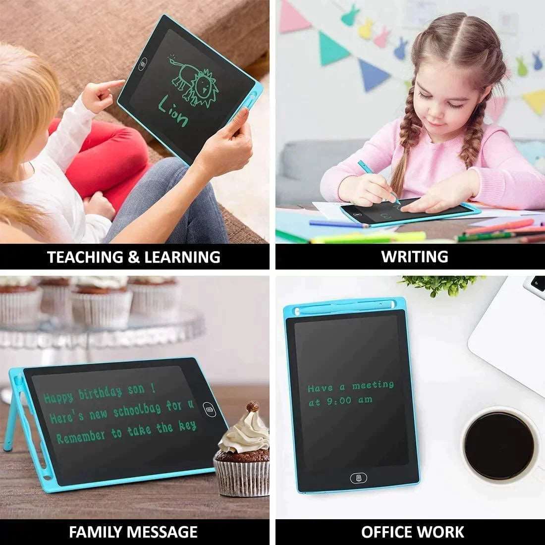 Multi-Color LCD Writing Tablet - Jake Cart